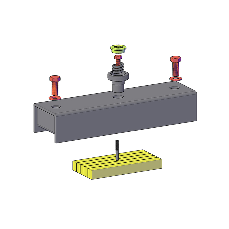 Aimant de volet en acier inoxydable