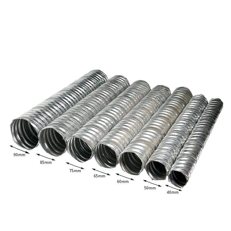 Tube de coulis en spirale pour systèmes en béton précontraint Tube de coulis en spirale pour systèmes en béton précontraint